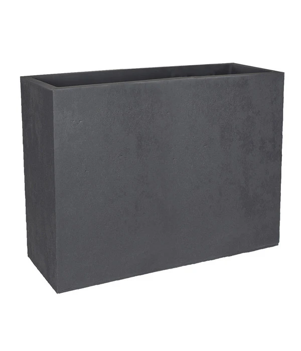 EDA-plastiques Kunststoff-Blumenkasten Basalt Loft L, Rechteckig, Anthrazit, Ca. B78,5/H60/T29,5 Cm 1 EDA-plastiques Kunststoff-Blumenkasten Basalt Loft L, Rechteckig, Anthrazit, Ca. B78,5/H60/T29,5 Cm