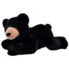 WILD REPUBLIC® Stofftier Schwarzbär, Ca. B36/H16 Cm