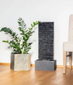 Climaqua Naturschiefer-Wasserwand Liv -Gardena Store 6646061 WE MO 002 ClimaquaWasserwandLivAnthrazit