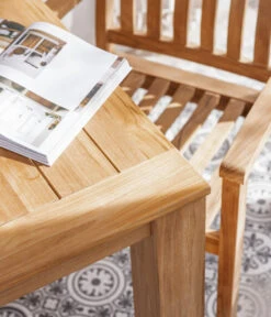 Dehner Teaktisch Havanna, Ca. B90/H75/T90 Cm -Gardena Store 6657415 WE DE 001 GruppeHavanna 04