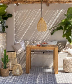 Dehner Teaktisch Havanna, Ca. B90/H75/T90 Cm -Gardena Store 6657415 WE MO 001 TischHavanna