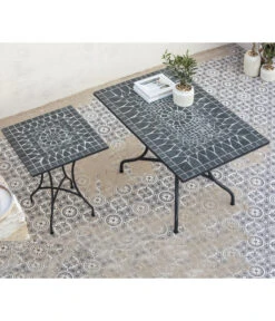 Dehner Mosaiktisch Madeleine, Eckig -Gardena Store 6666564 WE MO 003 DehnerMosaiktischeckiggross