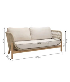 Dehner Sofa Portofino, 2-Sitzer -Gardena Store 6667901 WE BG 001 DehnerSofaPortofino