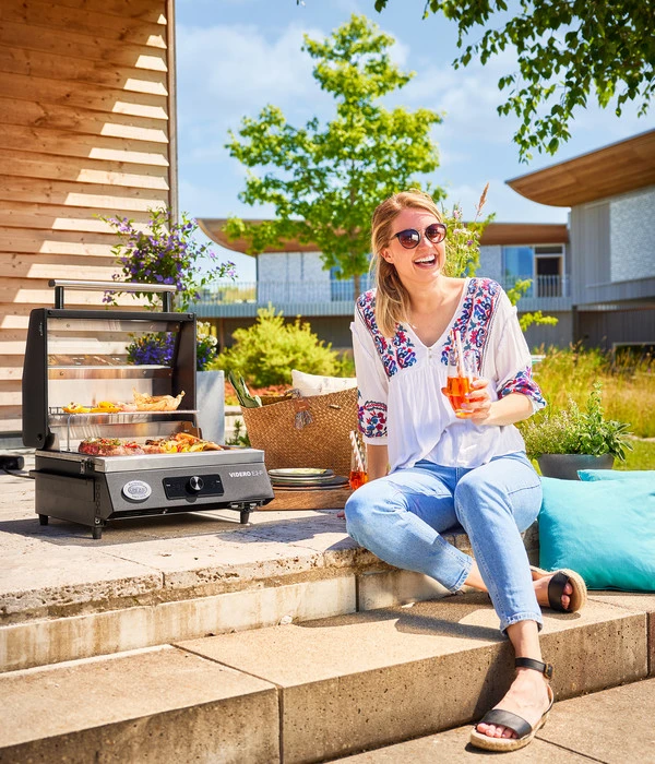 Rösle BBQ-Portable Videro E2-P, Ca. B47,5/H35/T47 Cm 3 Rösle BBQ-Portable Videro E2-P, Ca. B47,5/H35/T47 Cm – Bild 3