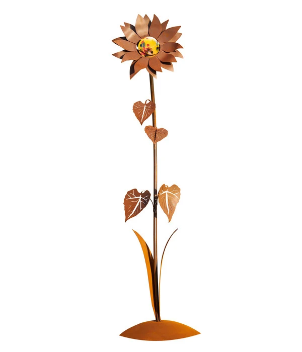 Ferrum Glas-Blume Sonnenblume, Ca. H156 Cm 1 Ferrum Glas-Blume Sonnenblume, Ca. H156 Cm