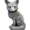 Denscho Steinfigur Schlauer Fuchs, Ca. H39 Cm