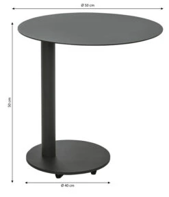 Dehner Beistelltisch Mika, Ca. Ø50/H50 Cm -Gardena Store 6701015 WE BG 001 BeistelltischMika