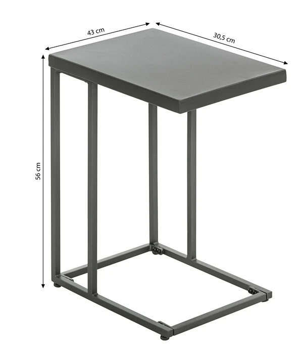 Dehner Beistelltisch Noah, Ca. B43/H56/T30,5 Cm 6 Dehner Beistelltisch Noah, Ca. B43/H56/T30,5 Cm – Bild 6