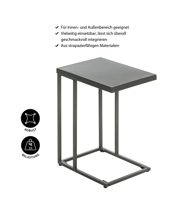 Dehner Beistelltisch Noah, Ca. B43/H56/T30,5 Cm 5 Dehner Beistelltisch Noah, Ca. B43/H56/T30,5 Cm – Bild 5
