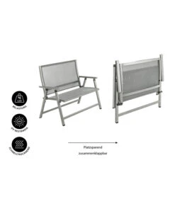 Dehner Klappbank Chicago, 2-Sitzer 15 Dehner Klappbank Chicago, 2-Sitzer -Gardena Store 6701783 WE IG 001 KLAPPBANKCHICAGO