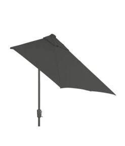 Dehner Balkonschirm Chios, Rechteckig, Ca. B210/T130 Cm -Gardena Store 6703243 WE FS 003 BalkonschirmChiosDunkelgrauNeu