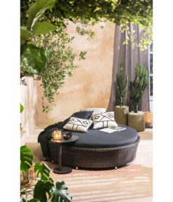 Dehner Beistelltisch Mika, Ca. Ø50/H50 Cm -Gardena Store 6704787 WE MO 002 SunloungerCalifornia