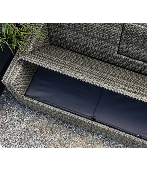 Dehner Flecht-Truhenbank Föhr, 3-Sitzer 10 Dehner Flecht-Truhenbank Föhr, 3-Sitzer – Bild 10