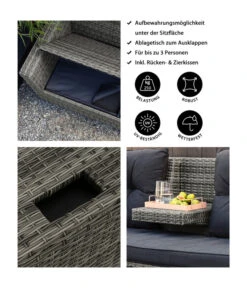 Dehner Flecht-Truhenbank Föhr, 3-Sitzer 18 Dehner Flecht-Truhenbank Föhr, 3-Sitzer -Gardena Store 6704795 WE IG FS 001 DehnerFlechtruhenbankFoehr