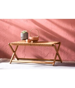 Dehner Tablett-Tisch Macao, Ca. B90/H38/T50 Cm -Gardena Store 6713556 WE MO 001 TabletttischMacao