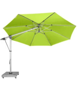 Doppler Pendelschirm Expert, Rund, Ca. Ø350 Cm -Gardena Store 6738033 WE FS 004 Expert350smaragd