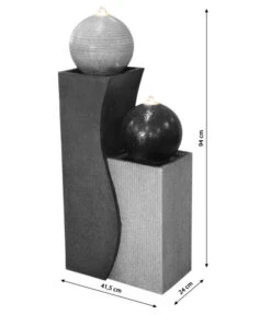 Dehner Polyresin-Gartenbrunnen Ying Yang, Ca. H94 Cm 6 Dehner Polyresin-Gartenbrunnen Ying Yang, Ca. H94 Cm -Gardena Store 6742506 WE DE 001 DehnerPolyresinBrunnenYingYang