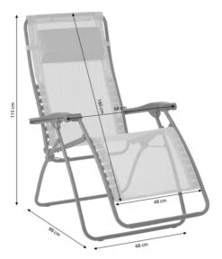 Lafuma Relaxsessel RSXA Clip, Batyline® 9 Lafuma Relaxsessel RSXA Clip, Batyline® -Gardena Store 6745681 WE BG 001 RelaxliegeRSXASeigleSW