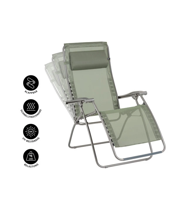 Lafuma Relaxsessel RSXA Clip, Batyline® 4 Lafuma Relaxsessel RSXA Clip, Batyline® – Bild 4