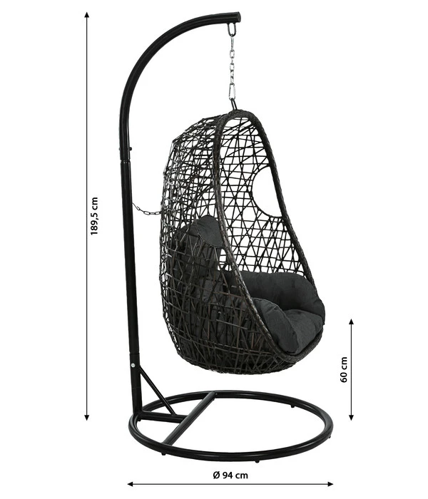 Dehner Hängesessel Hawaii 3 Dehner Hängesessel Hawaii – Bild 3