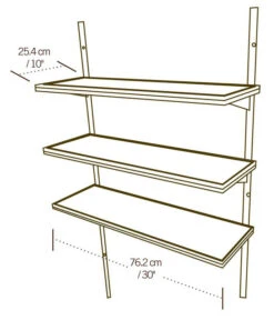 Lifetime 3-Fach Regal -Gardena Store 6753990 WE FS 002 Regal3Fach