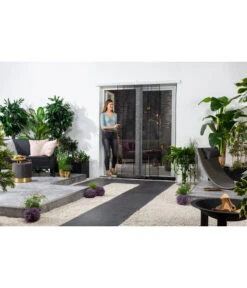 Hecht Schiebe-Lamellenvorhang Vario, Ca. B240/H240 Cm -Gardena Store 6771810 WE MO 002 HechtSchiebeLamellenvorhang