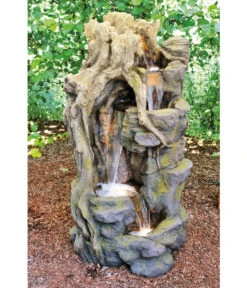 Granimex Polyresin-Gartenbrunnen Lei Sheng 3 Granimex Polyresin-Gartenbrunnen Lei Sheng -Gardena Store 6773519 WE MO 001 GranimexWasserfallLeiSheng