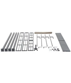 Siena Garden Pavillon BBQ, Ca. B90/H248/T127 Cm -Gardena Store 6776280 WE DE 001 PAVILLON BBQ RECHTECKIG