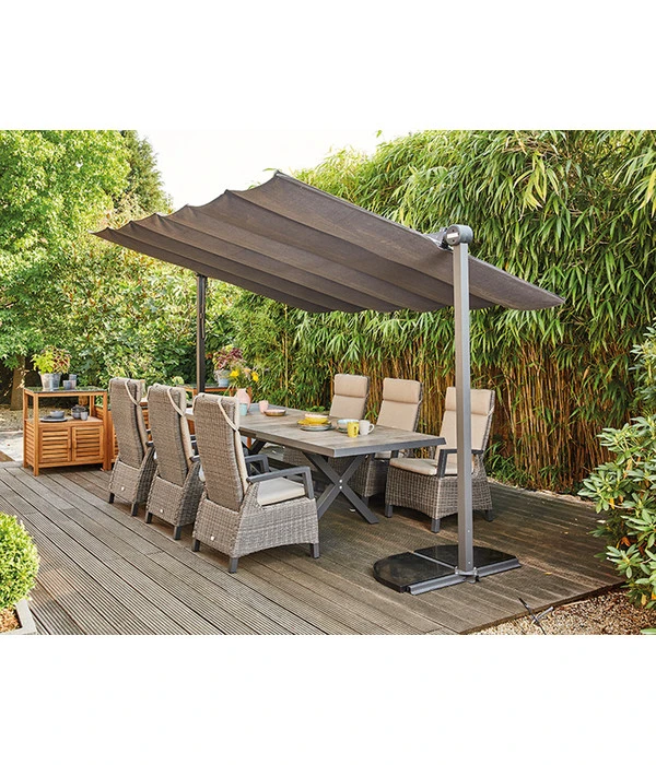 Siena Garden Sonnensegel Enna, Rechteckig, Ca. B350/H220/T250 Cm 7 Siena Garden Sonnensegel Enna, Rechteckig, Ca. B350/H220/T250 Cm – Bild 7