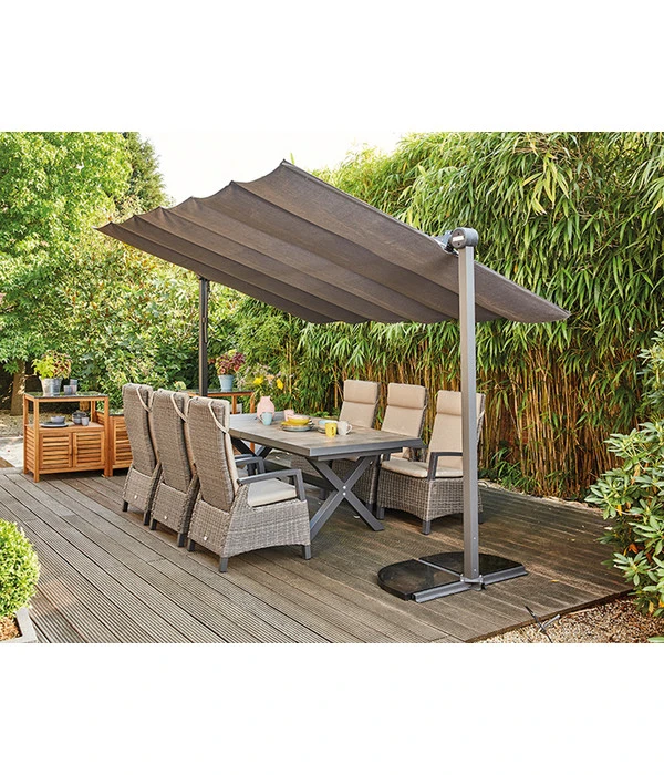 Siena Garden Sonnensegel Enna, Rechteckig, Ca. B350/H220/T250 Cm 9 Siena Garden Sonnensegel Enna, Rechteckig, Ca. B350/H220/T250 Cm – Bild 9