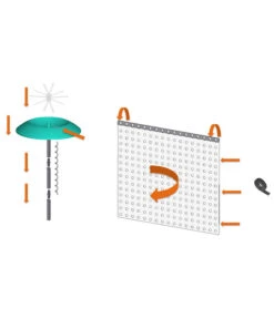 KHW Tomatenhut -Gardena Store 6818819 WE DE 002 Tomatenhut 2erSet