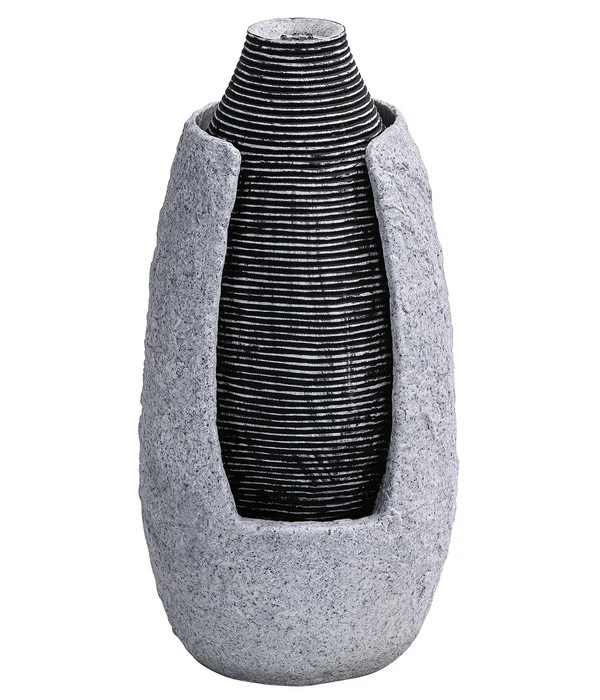 Dehner Zimmerbrunnen Nael Mit LED-Beleuchtung, Ca. H48 Cm 1 Dehner Zimmerbrunnen Nael Mit LED-Beleuchtung, Ca. H48 Cm