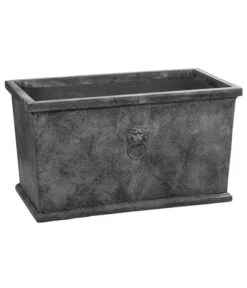 Neue Veröffentlichungen 1 Dehner Leichtbeton-Kasten Windsor, Rechteckig, Grau