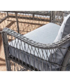 Dehner Geflechtlounge Santos, 4-teilig -Gardena Store 6875074 WE DE 003 LoungeSantosNEU