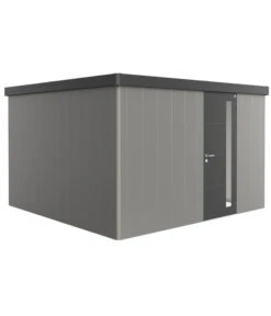 Biohort Gerätehaus Neo 4D, Quarzgrau/dunkelgrau