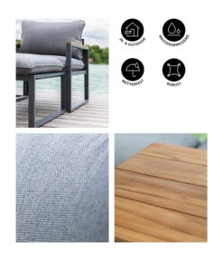 Dehner Balkonset Padua, 5-teilig -Gardena Store 6894174 WE IG 001 BALKONSETPADUA