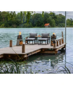 Dehner Balkonset Padua, 5-teilig -Gardena Store 6894174 WE MO 001 BalkongruppePadua