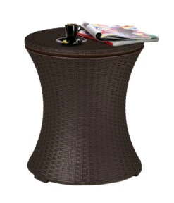 Keter Beistelltisch Pacific Cool Bar, Ca. Ø49,5/H57-82,5 Cm -Gardena Store 6894877 WE DE 001 pacificcoolbar
