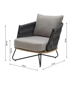 Dehner Gartenlounge Monte Carlo, 4-teilig -Gardena Store 6895346 WE BG 002 LoungeMonteCarlo