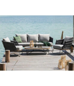 Dehner Gartenlounge Monte Carlo, 4-teilig -Gardena Store 6895346 WE MO 001 LoungeMonteCarloNEU