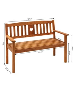 Dehner Bank Heart -Gardena Store 6897763 WE BG 001 2SitzerBankHeart