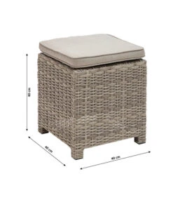 Dehner Geflechtlounge Bologna, 5-teilig -Gardena Store 6903447 WE BG 003 LoungeBolognaNEU