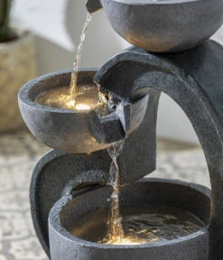 Dehner Polyresin-Gartenbrunnen Heart, Ca. H72,5 Cm -Gardena Store 6911218 WE DE 002 BrunnenHeartNEU