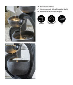 Dehner Polyresin-Gartenbrunnen Heart, Ca. H72,5 Cm -Gardena Store 6911218 WE IG 001 DehnerPolyresinGartenbrunnenHeart