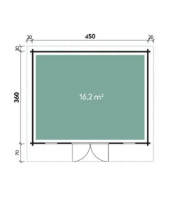 Wolff Finnhaus Gartenhaus Trondheim 44-D -Gardena Store 6930119 WE DE 001 FinnhausBBHTrondheim44D