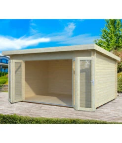 Palmako Gartenhaus Lea 4 Palmako Gartenhaus Lea -Gardena Store 6976450 WE MO 001 BBHLeaNatur