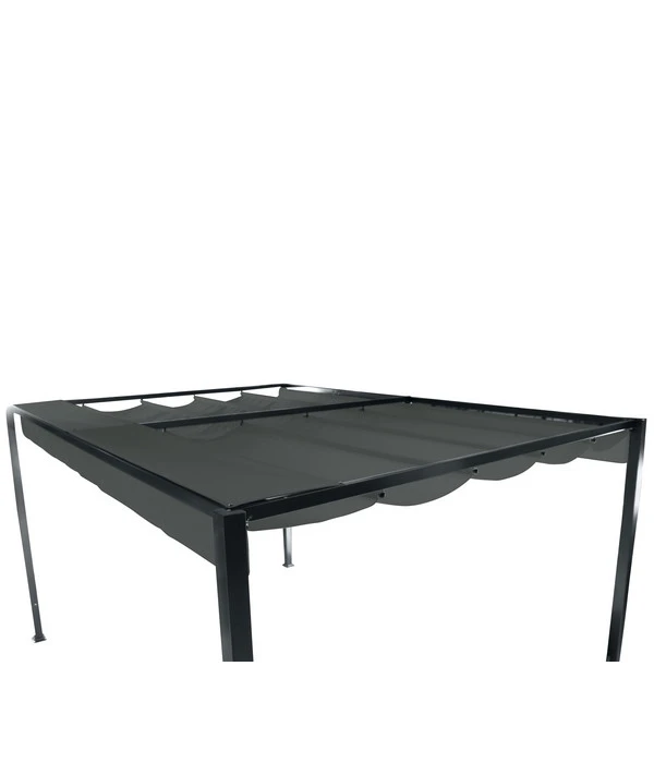 Siena Garden Sonnendach Sky, Anthrazit, Ca. B400/T300 Cm 5 Siena Garden Sonnendach Sky, Anthrazit, Ca. B400/T300 Cm – Bild 5