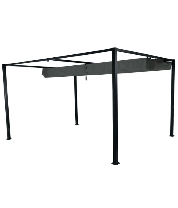 Siena Garden Sonnendach Sky, Anthrazit, Ca. B400/T300 Cm 2 Siena Garden Sonnendach Sky, Anthrazit, Ca. B400/T300 Cm – Bild 2