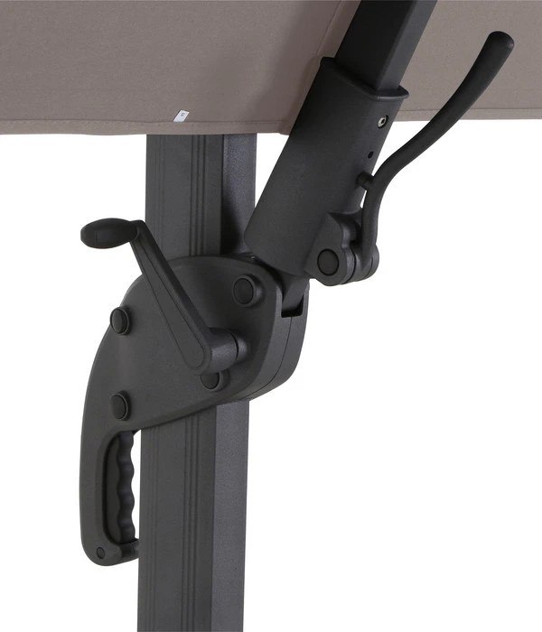 Siena Garden Ampelschirm California N+, Quadratisch, Ca. B250/T250 Cm 10 Siena Garden Ampelschirm California N+, Quadratisch, Ca. B250/T250 Cm – Bild 10