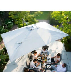 Siena Garden Ampelschirm Cirrus, Quadratisch, Ca. B350/T350 Cm -Gardena Store 6987994 WE MO 001 SienaGardenCirrus350x350cm